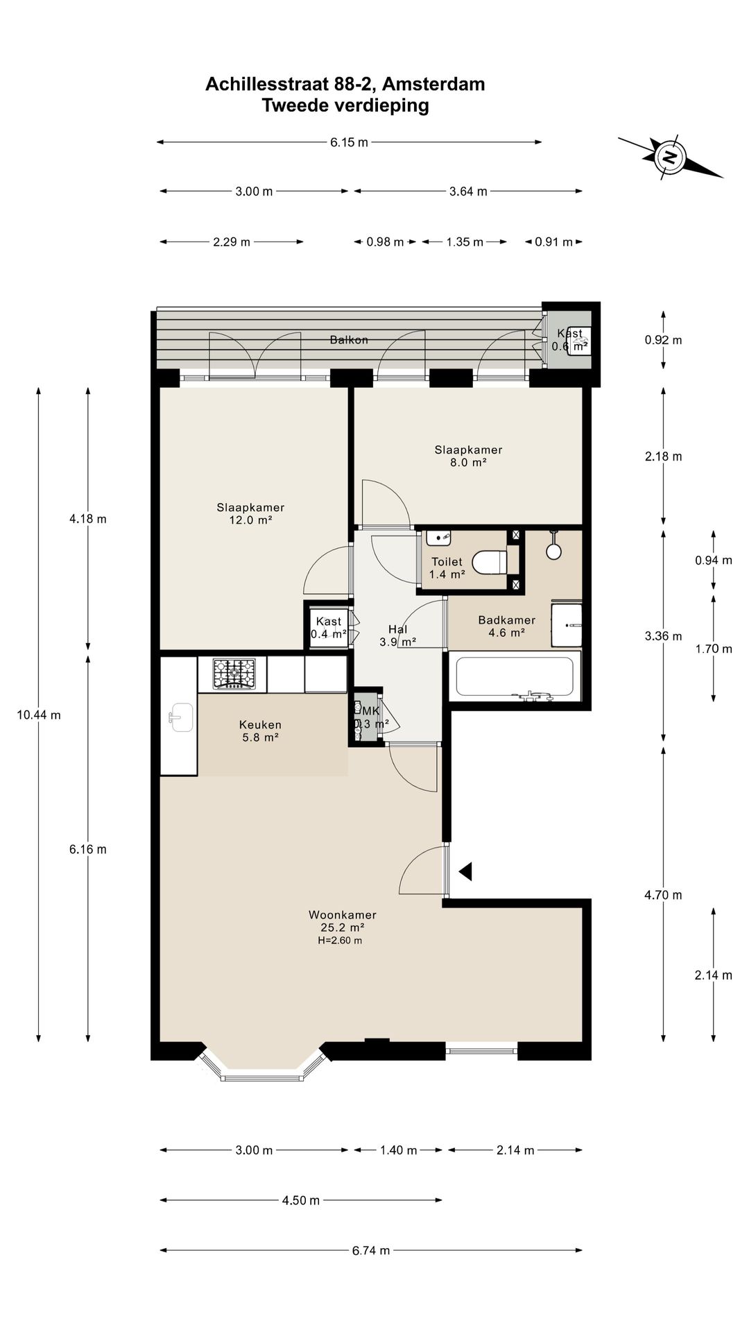 Foto 31 van Achillesstraat 88-2