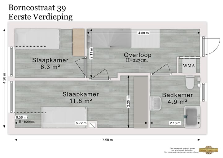 Foto 55 van Borneostraat 39