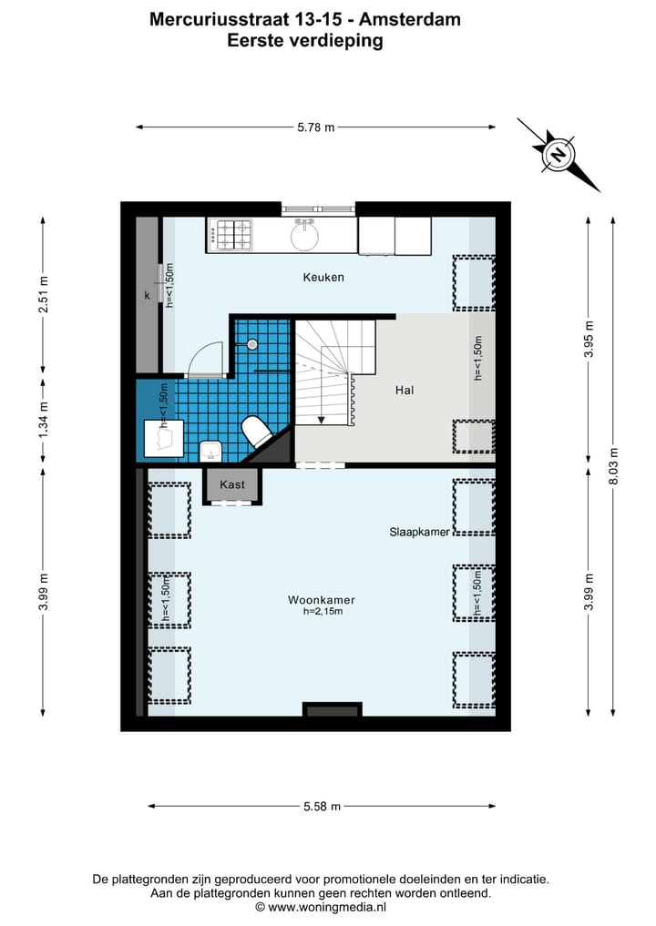 Photo 25 of Mercuriusstraat 15