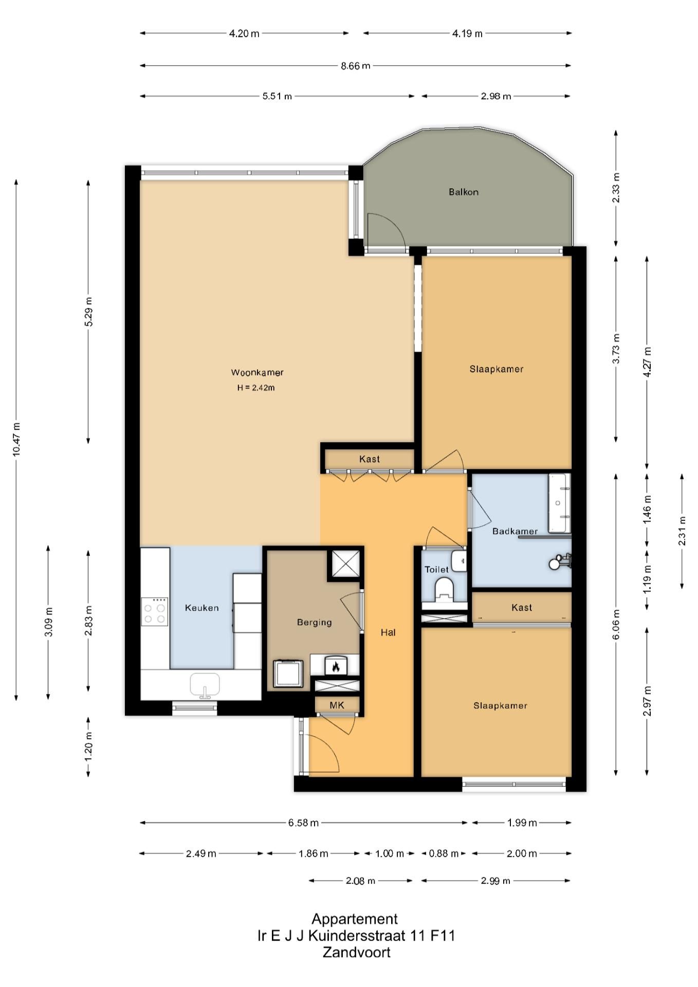 Foto 34 van Ir E J J Kuindersstraat 11-F11