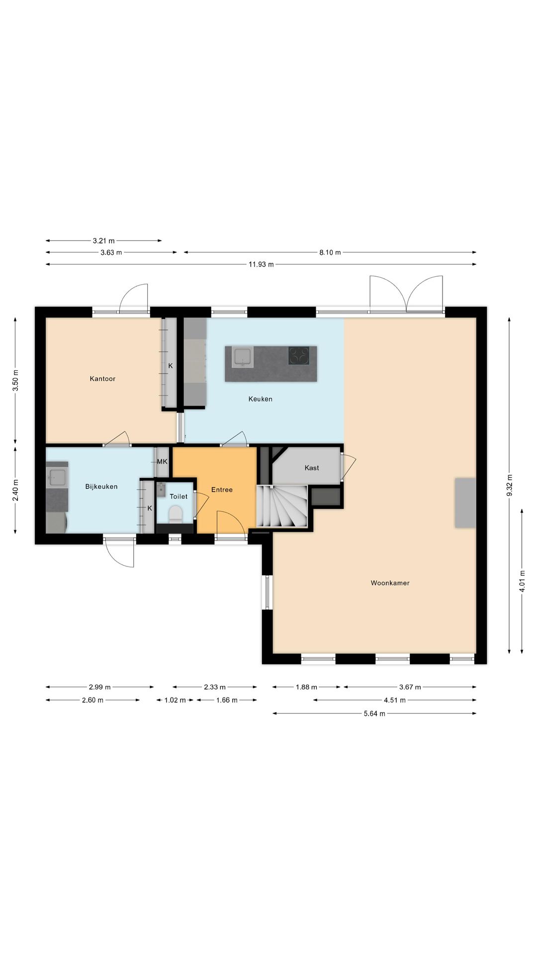 Foto 11 van Ruys de Beerenbrouckstraat 26