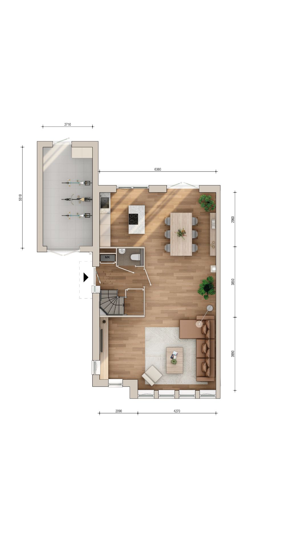 Photo 7 of Twee-onder-een-kapwoning (Bouwnr. 203)