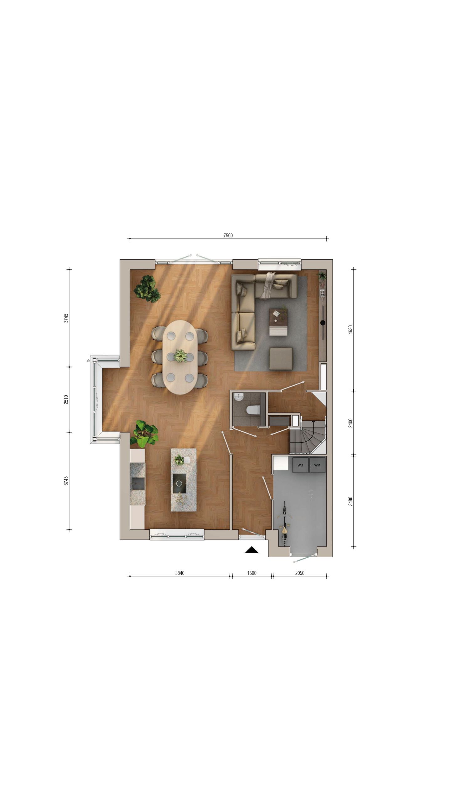 Foto 5 van Semi-bungalow (Bouwnr. 221)