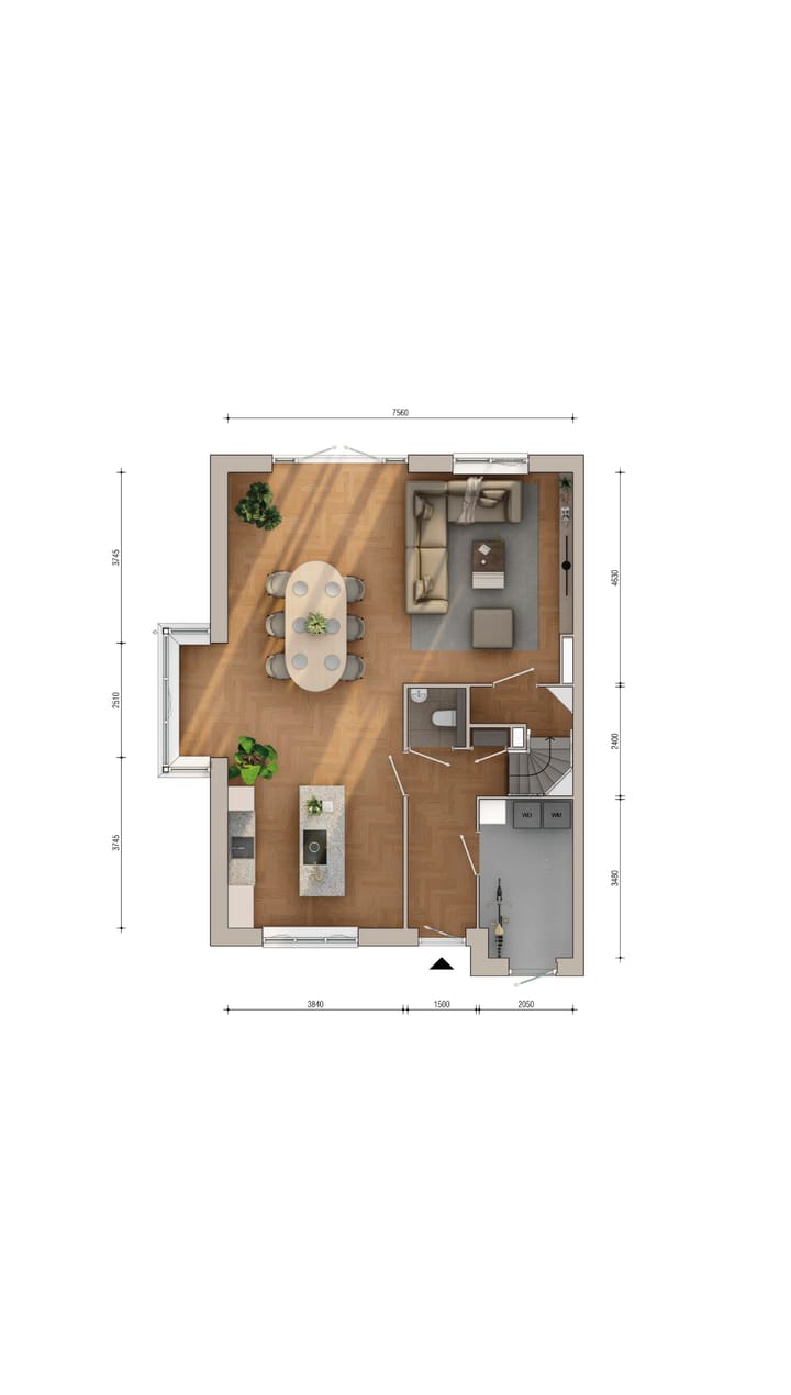 Foto 5 van Semi-bungalow (Bouwnr. 221)