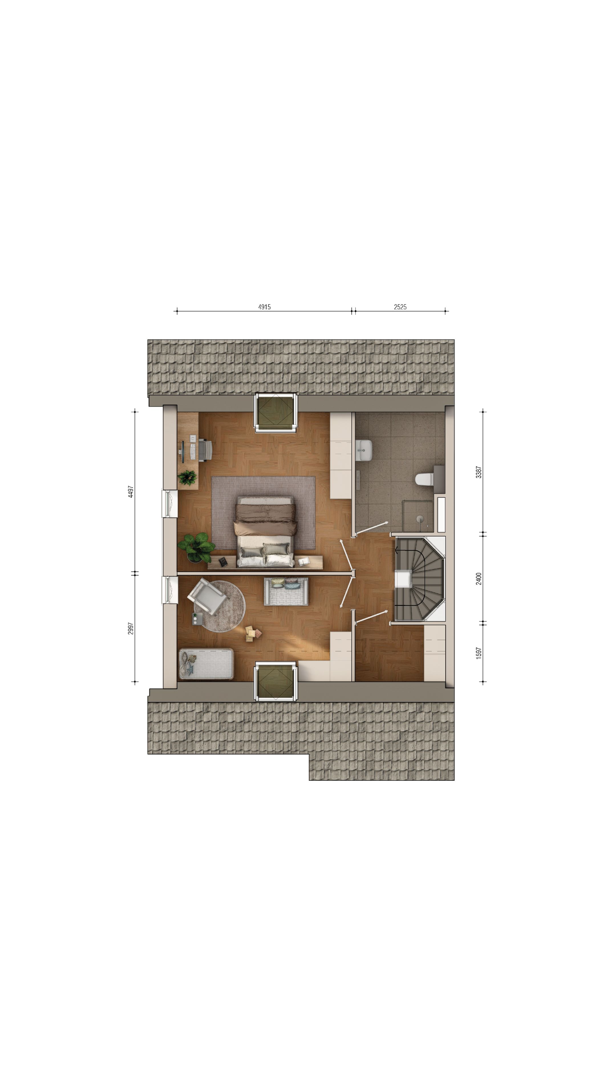 Foto 6 van Semi-bungalow (Bouwnr. 221)