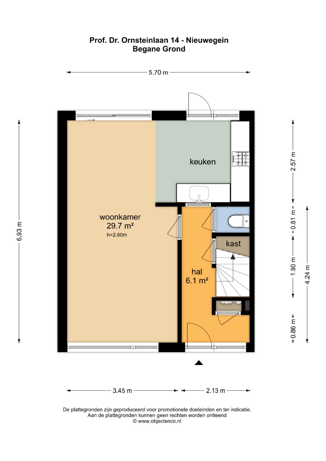 Foto 43 van Prof. Dr. Ornsteinlaan 14