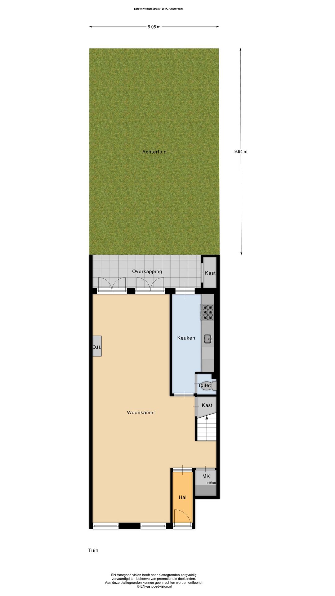 Foto 53 van Eerste Helmersstraat 128-H