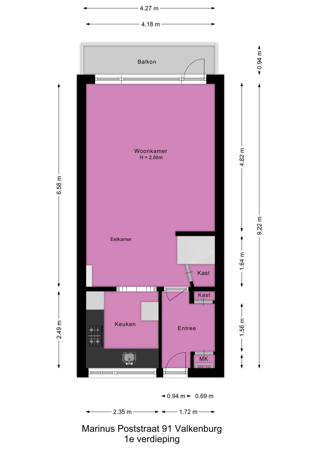 Foto 31 van Marinus Poststraat 91