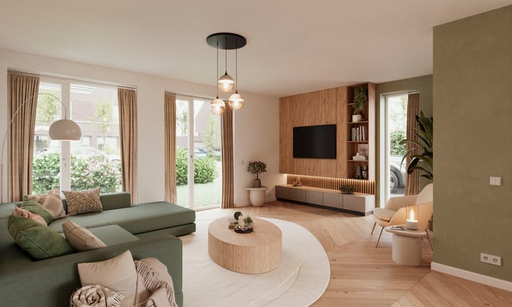 Foto 3 van Erve Berchus fase 2 - Twee-onder-een-kap (Bouwnr. 40)