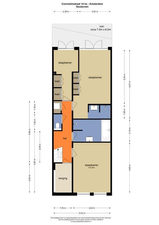 Foto 44 van Commelinstraat 14-O