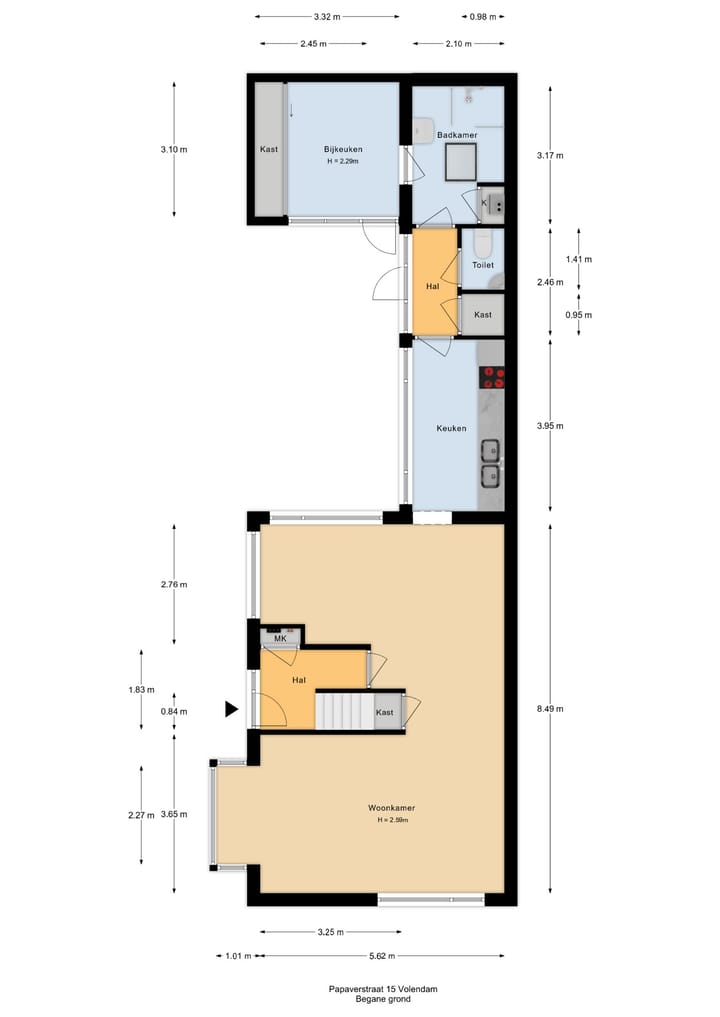 Foto 2 van Papaverstraat 15