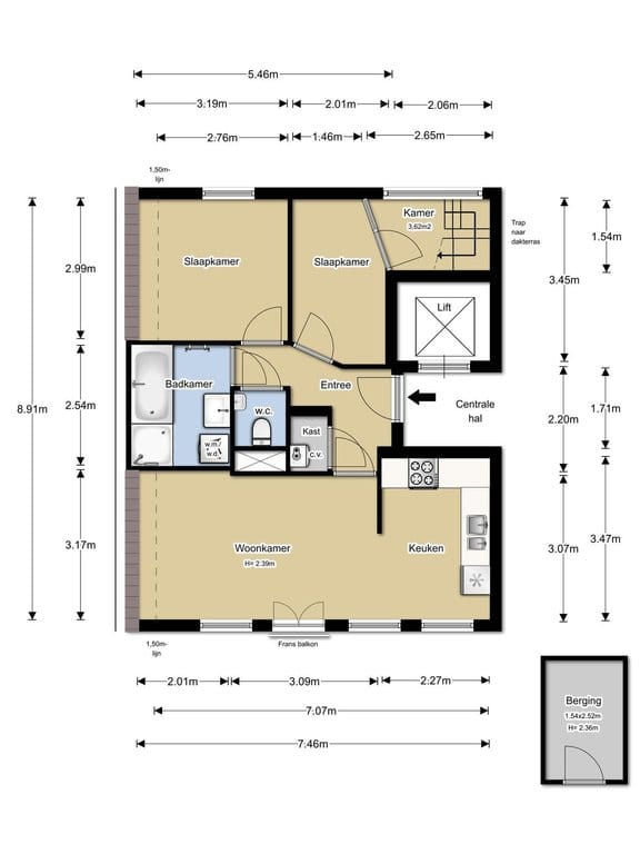 Photo 17 of Daniël Stalpertstraat 34-B