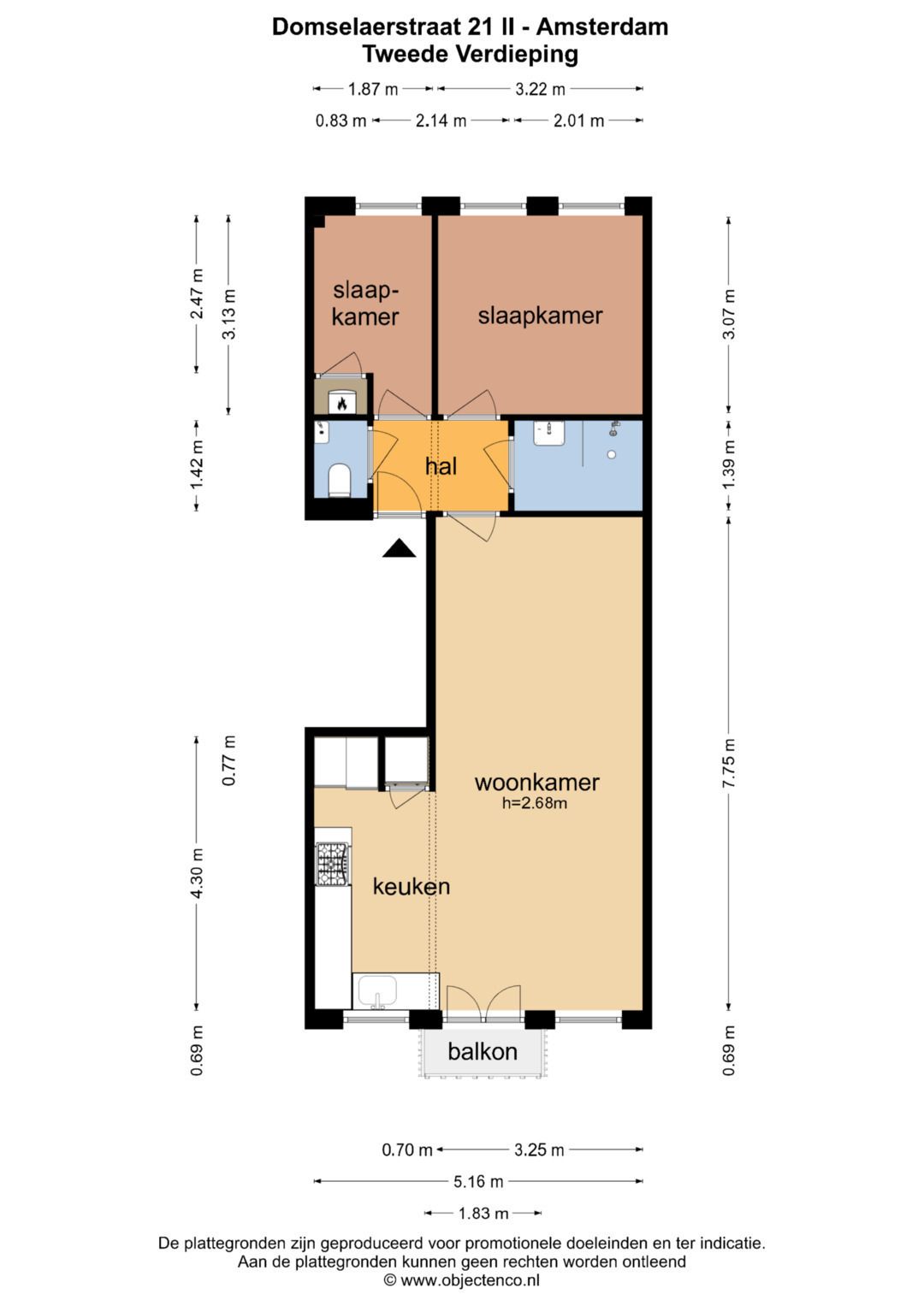 Foto 41 van Domselaerstraat 21-2