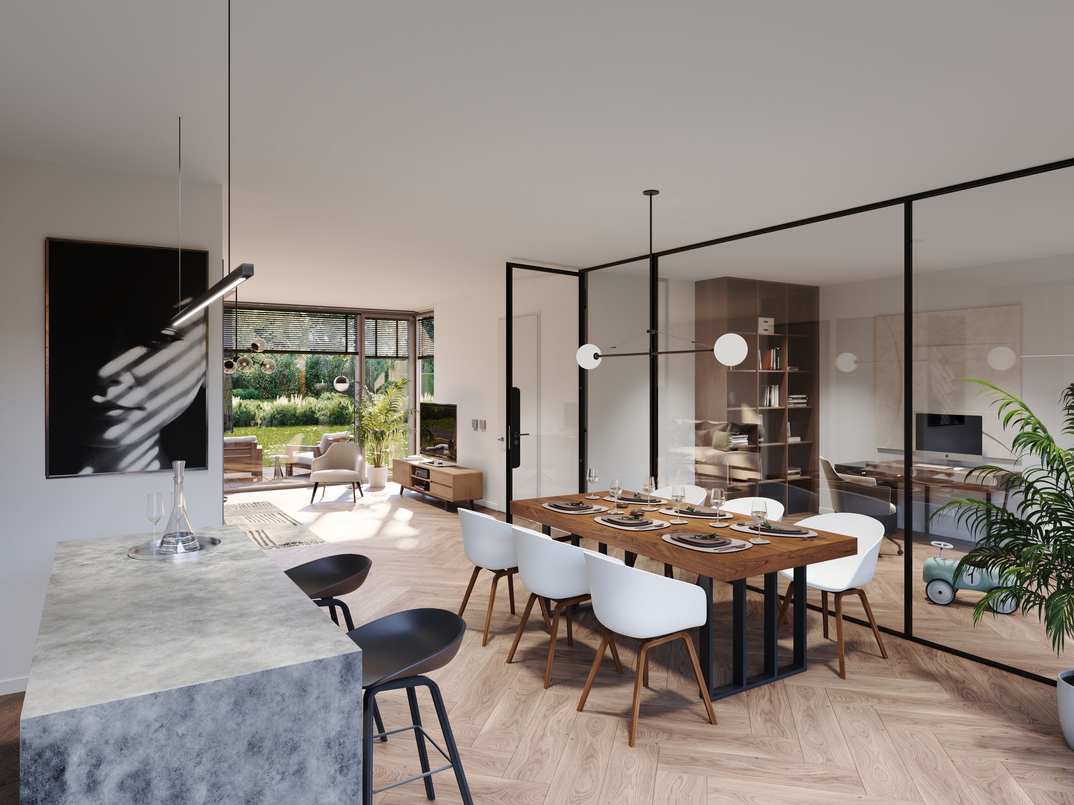 Foto 6 van Type A9: Twee-onder-een-kapwoning (Bouwnr. 58)