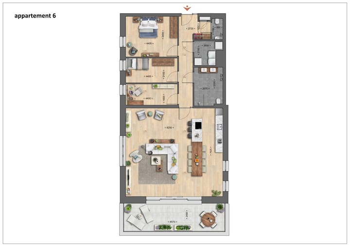 Photo 1 of Appartement type C (Bouwnr. 6)