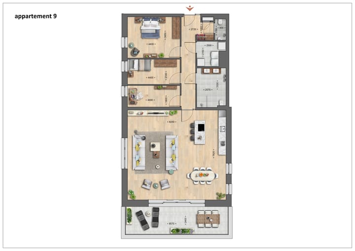 Photo 1 of Appartement type C (Bouwnr. 9)