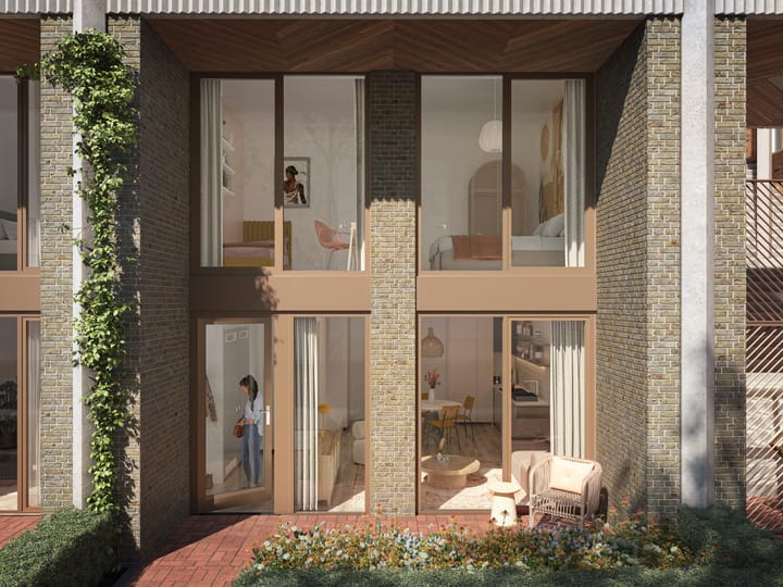 Foto van stadswoning Benedenwoning