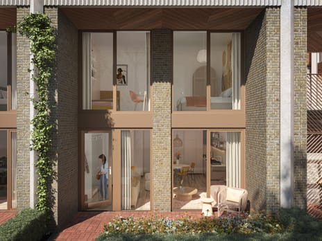 Foto van stadswoning Benedenwoning