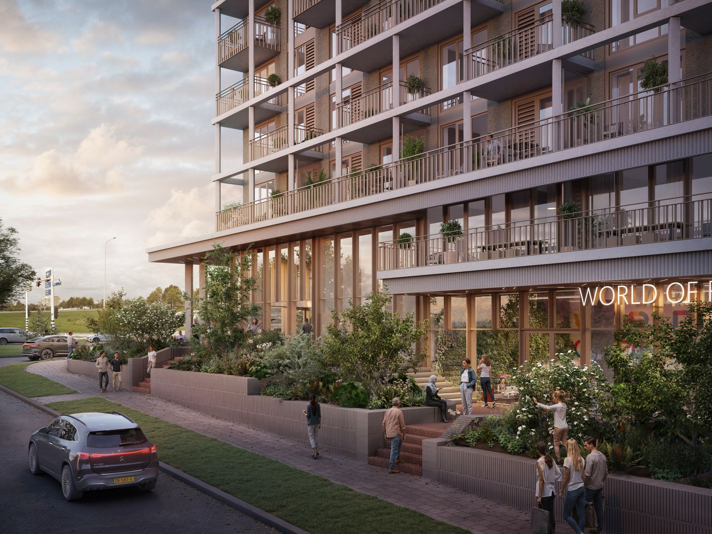 Foto 1 van 3-kamer appartement (Bouwnr. 306)