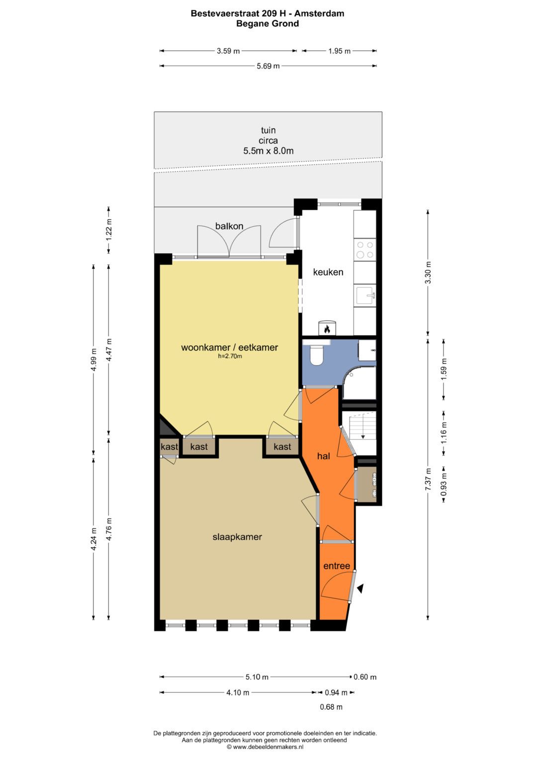 Foto 21 van Bestevâerstraat 209-H