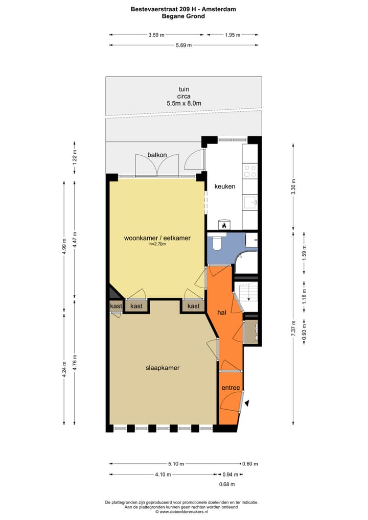 Foto 21 van Bestevâerstraat 209-H