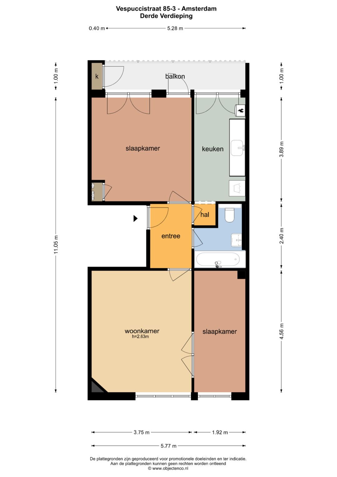 Photo 19 of Vespuccistraat 85-3