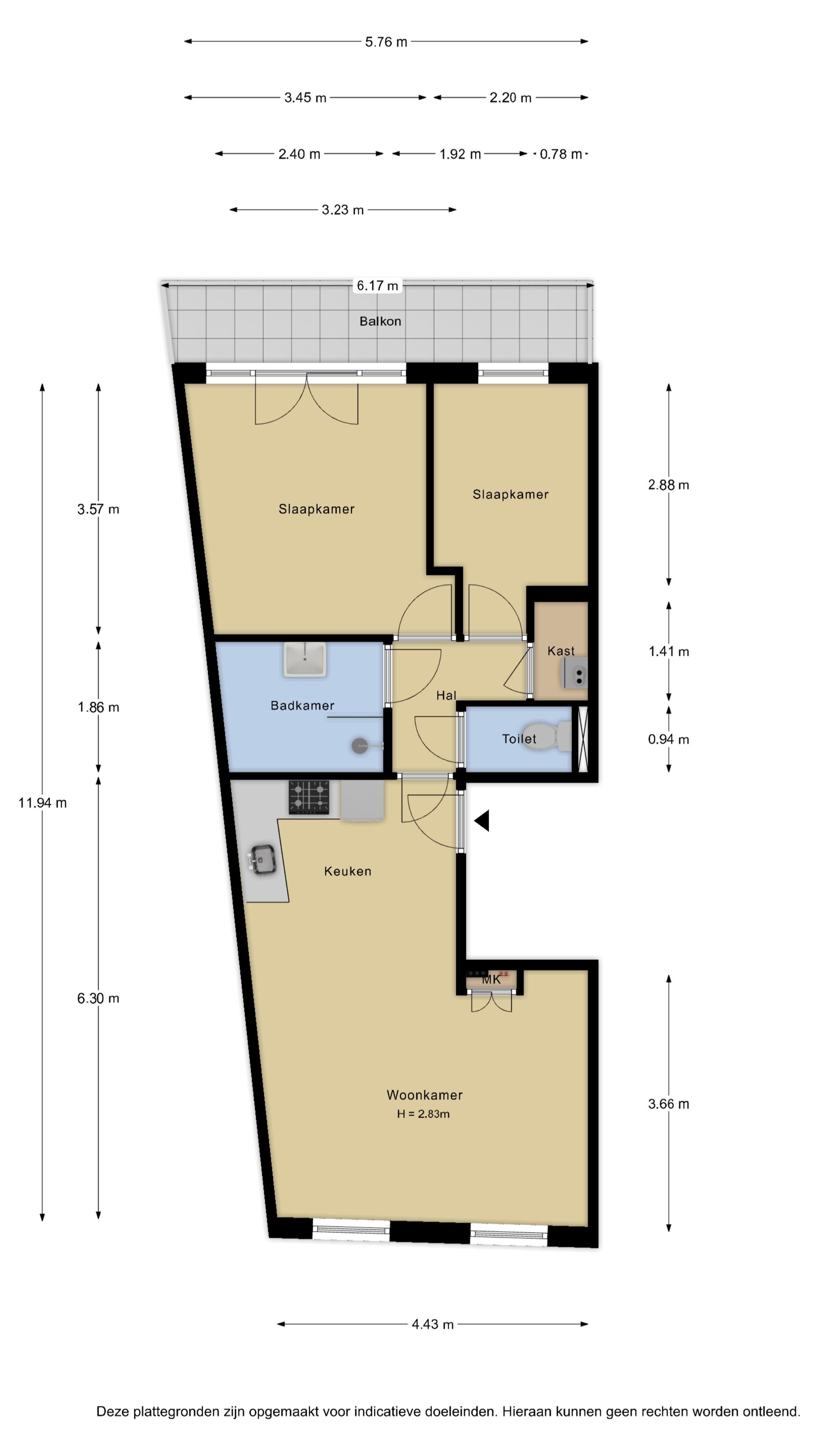 Foto 15 van Philips Willemstraat 12-C