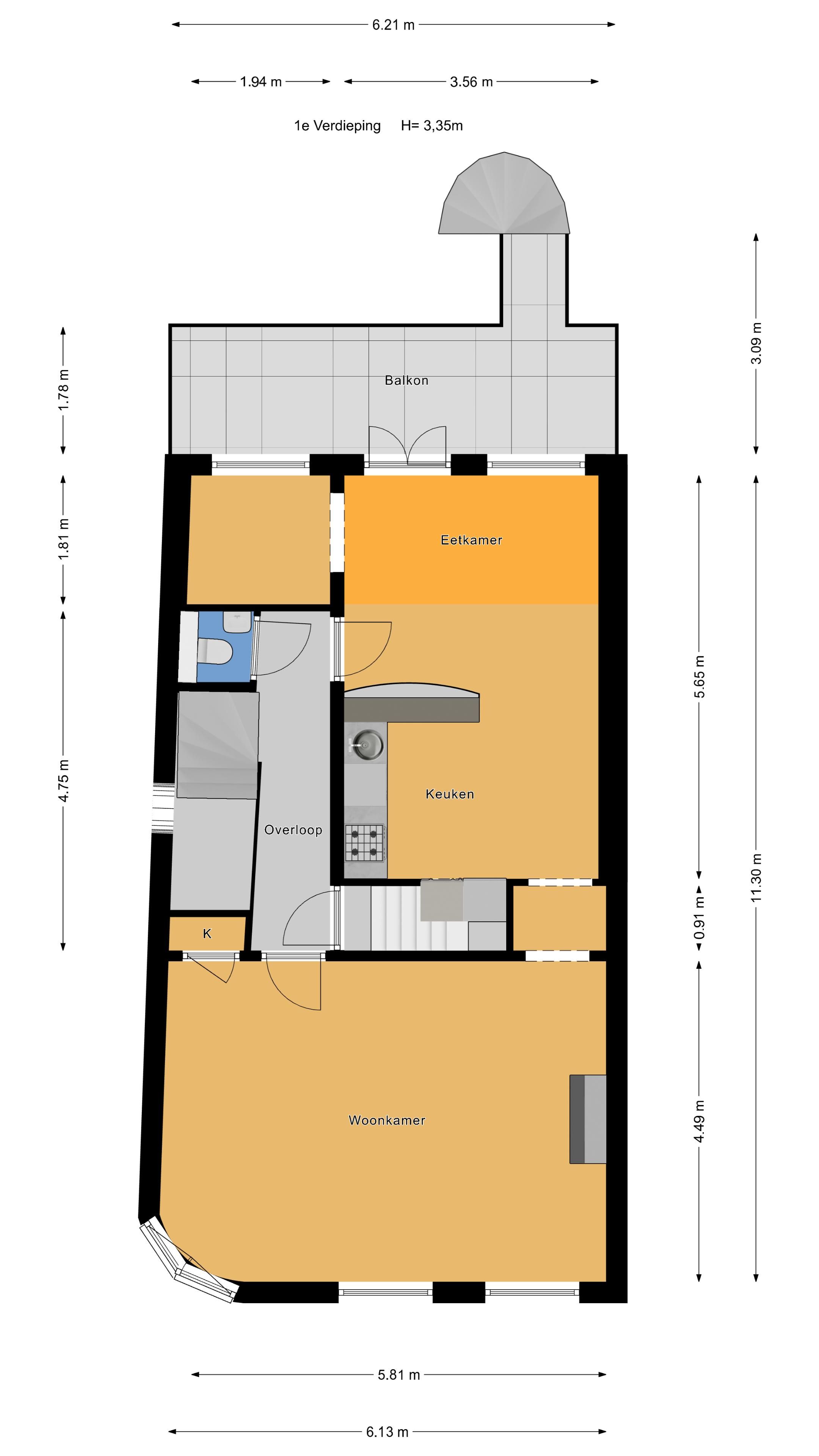 Foto 33 van Prins Hendrikstraat 16-A