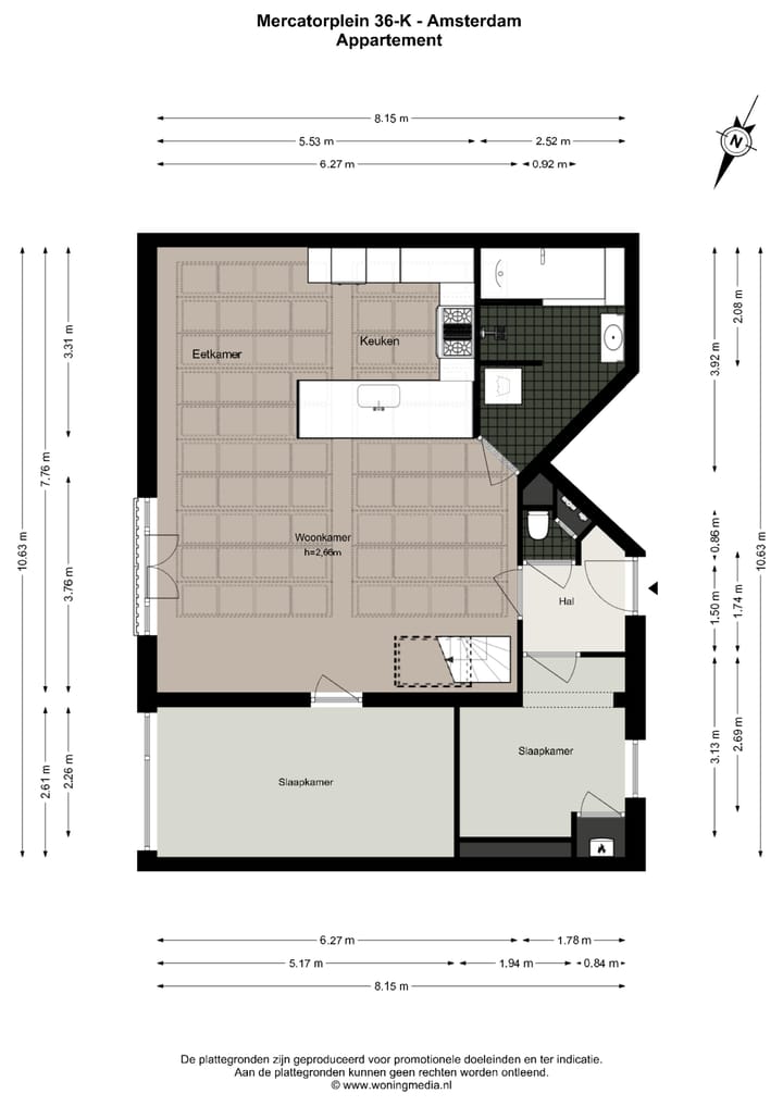 Foto 19 van Mercatorplein 36-K