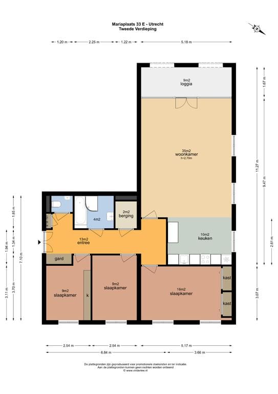 Foto 22 van Mariaplaats 33-E