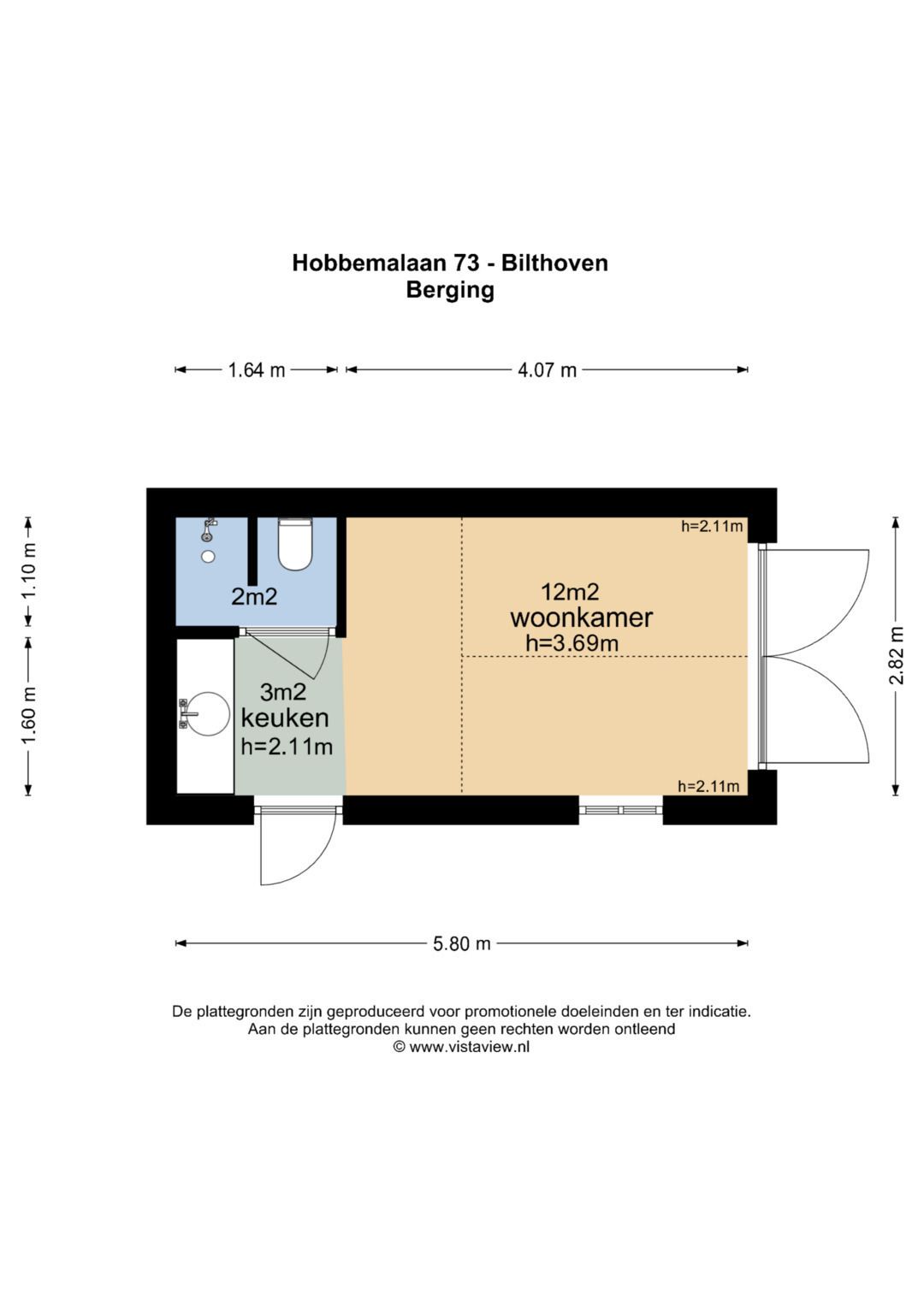 Foto 50 van Hobbemalaan 73