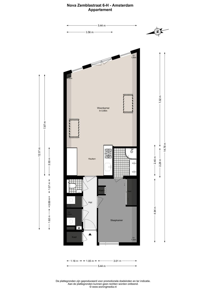 Foto 35 van Nova Zemblastraat 6-H