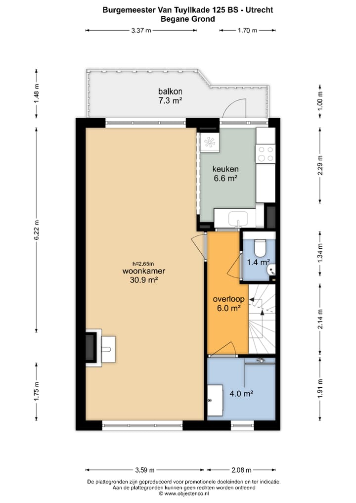 Foto 58 van Burgemeester van Tuyllkade 125-BS