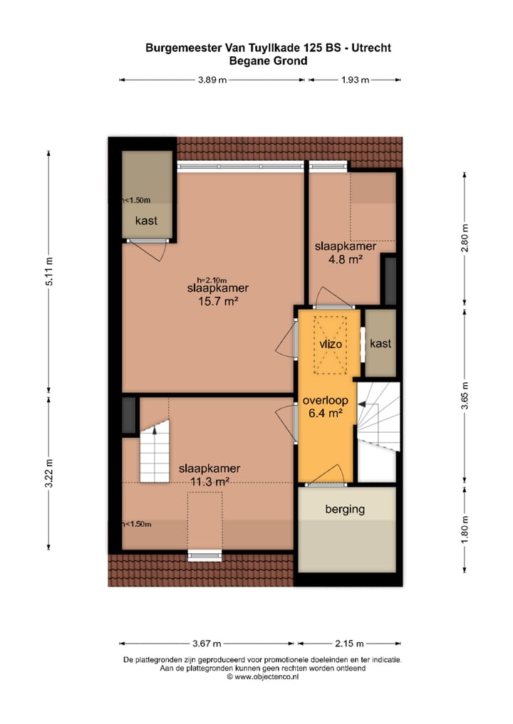 Foto 59 van Burgemeester van Tuyllkade 125-BS