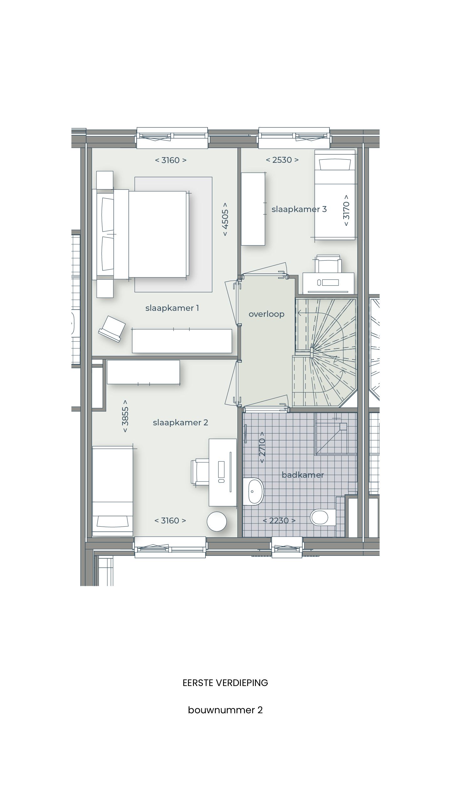 Foto 6 van Tussenwoning De Velden Deelplan D fase 1 (Bouwnr. 2)