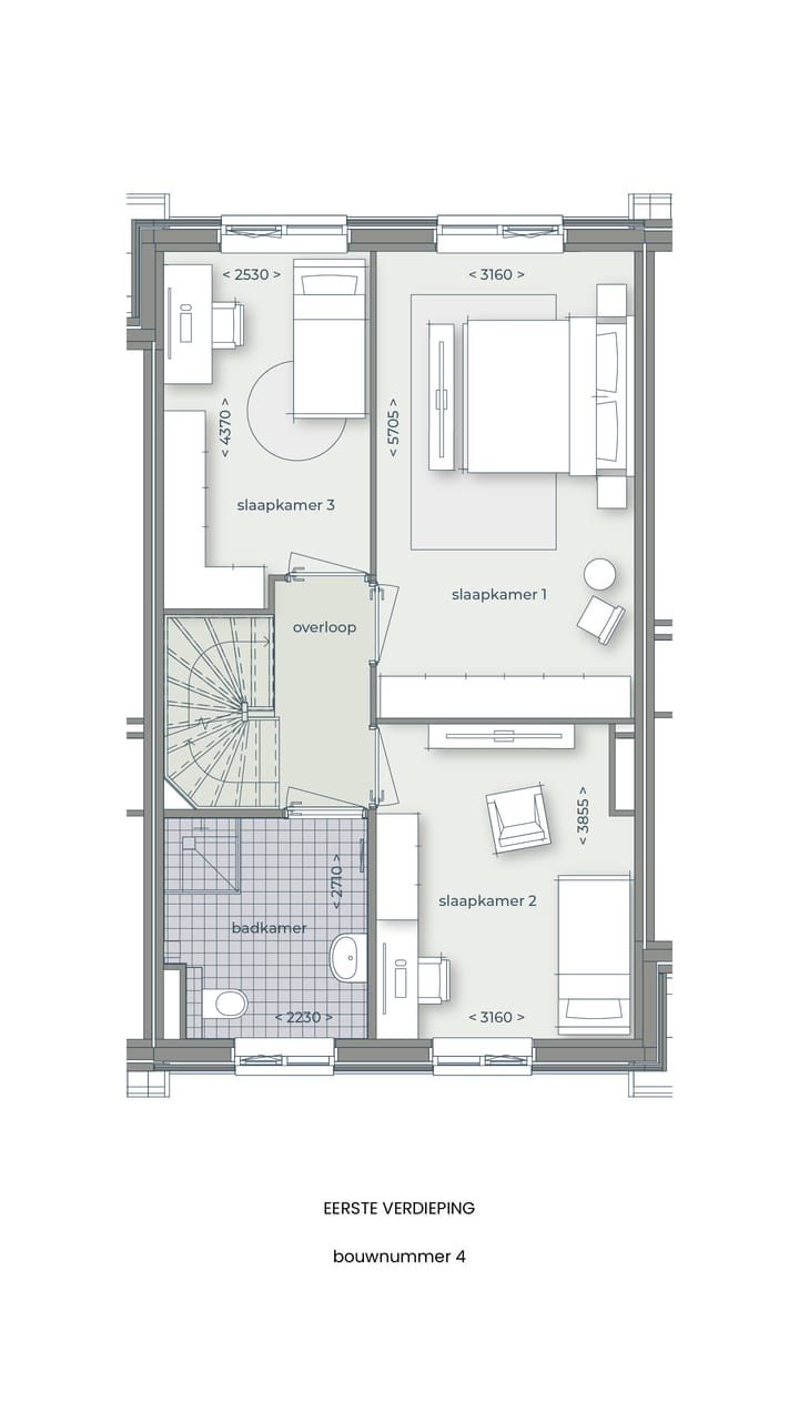 Foto 6 van Tussenwoning De Velden Deelplan D fase 1 (Bouwnr. 4)