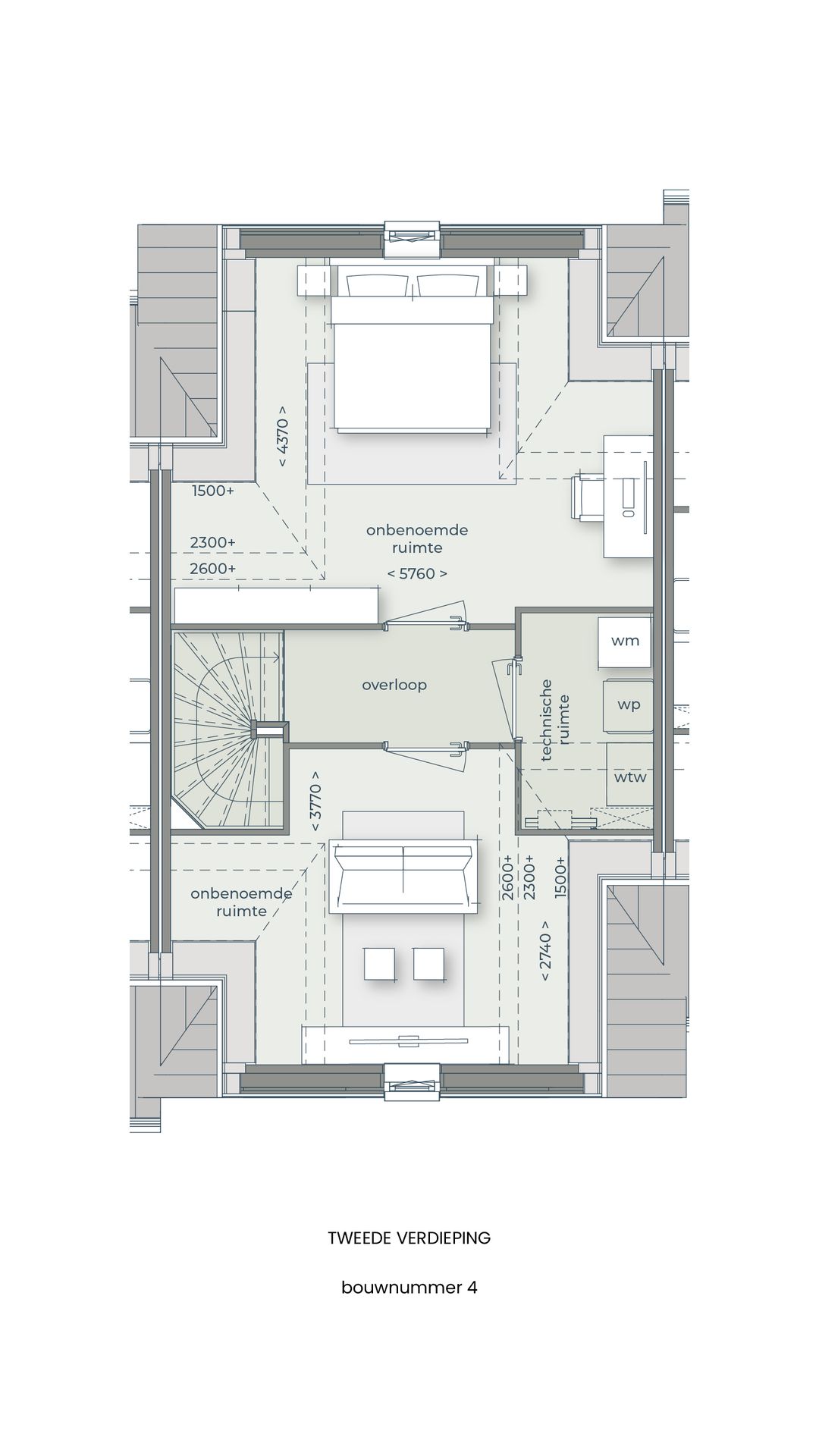 Foto 7 van Tussenwoning De Velden Deelplan D fase 1 (Bouwnr. 4)