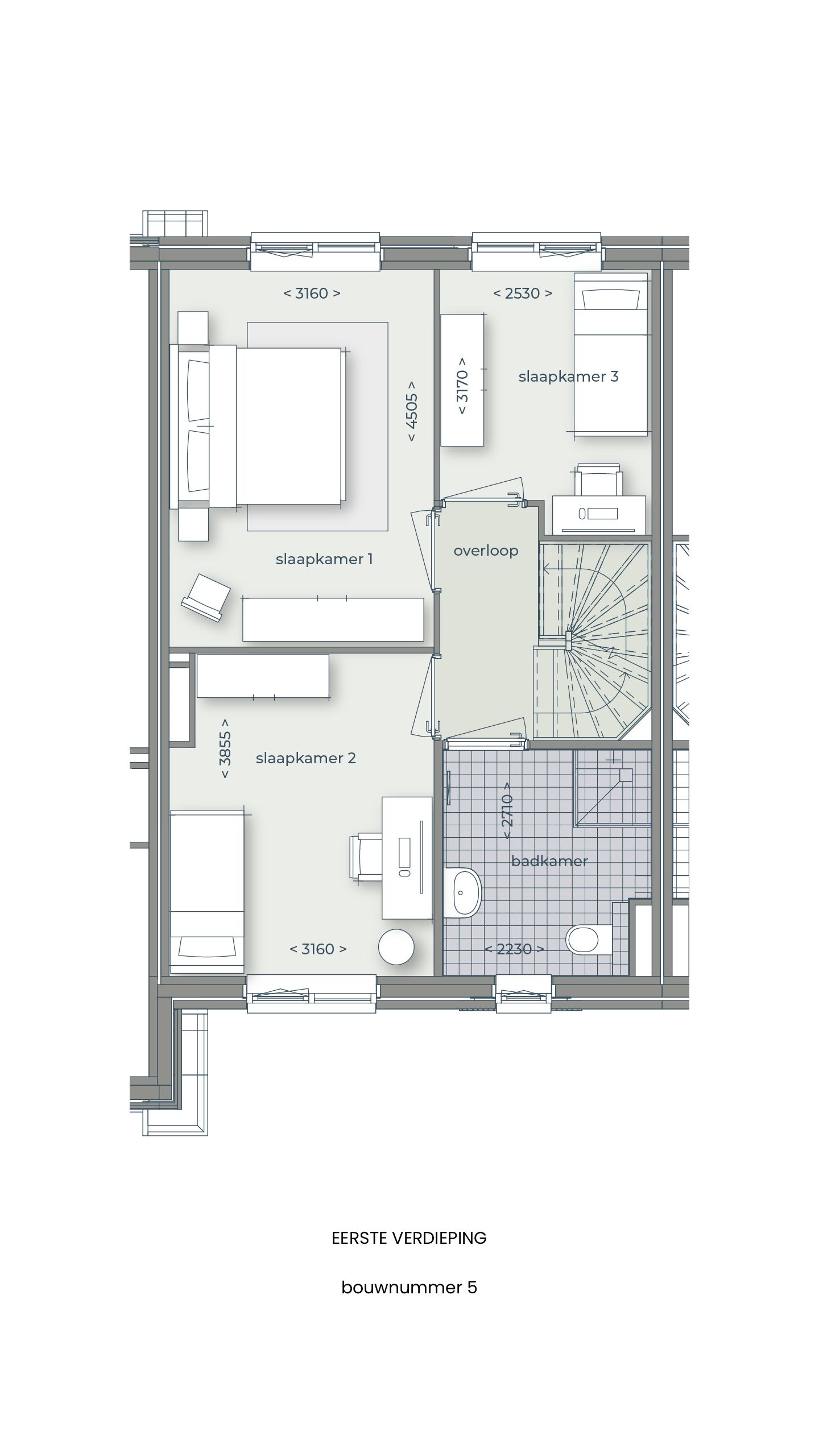 Foto 6 van Tussenwoning De Velden Deelplan D fase 1 (Bouwnr. 5)