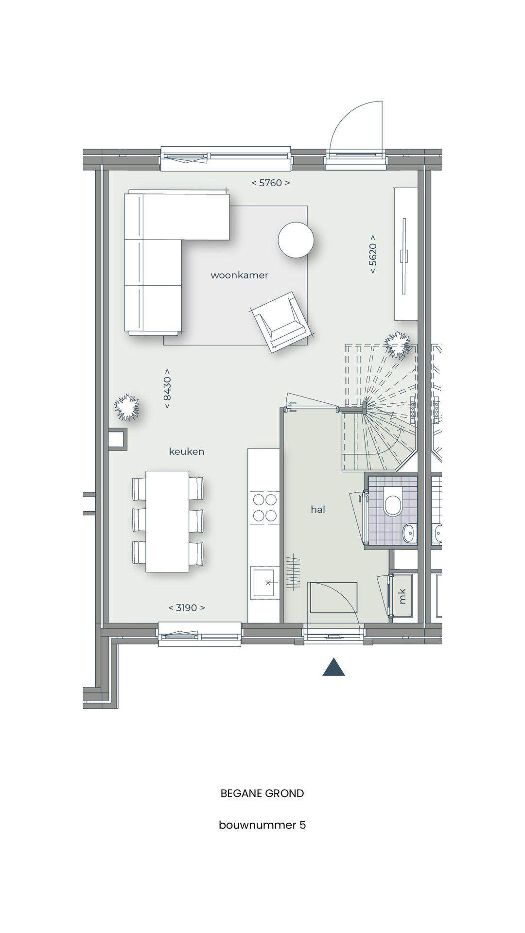 Foto 8 van Tussenwoning De Velden Deelplan D fase 1 (Bouwnr. 5)