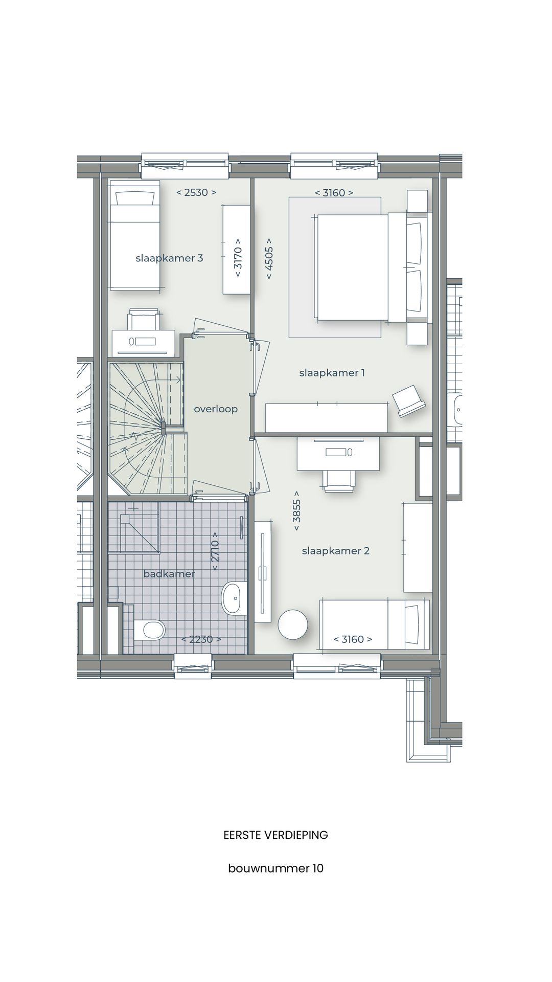 Foto 7 van Tussenwoning De Velden Deelplan D fase 1 (Bouwnr. 10)