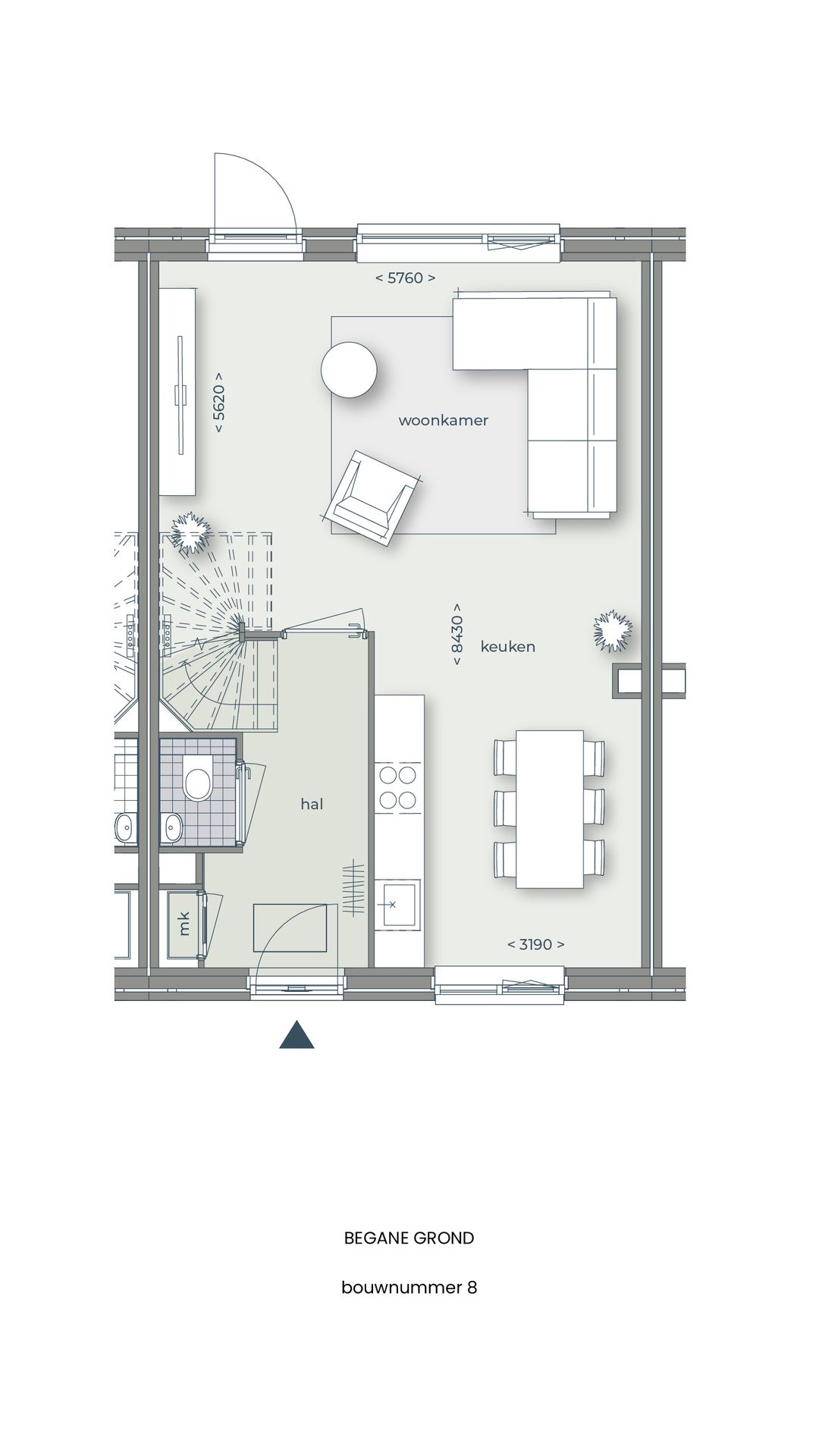 Foto 8 van Tussenwoning De Velden Deelplan D fase 1 (Bouwnr. 8)