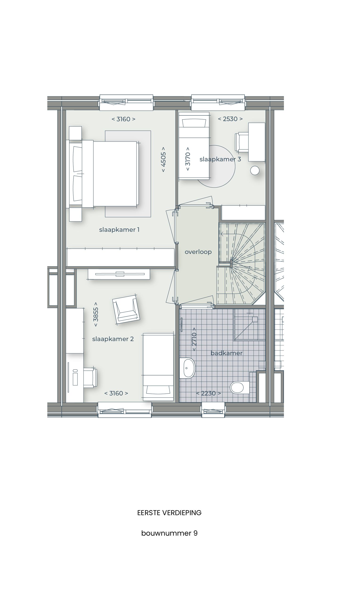 Foto 6 van Tussenwoning De Velden Deelplan D fase 1 (Bouwnr. 9)