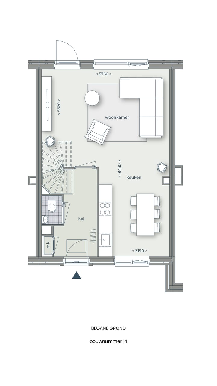 Foto 6 van Tussenwoning De Velden Deelplan D fase 1 (Bouwnr. 14)