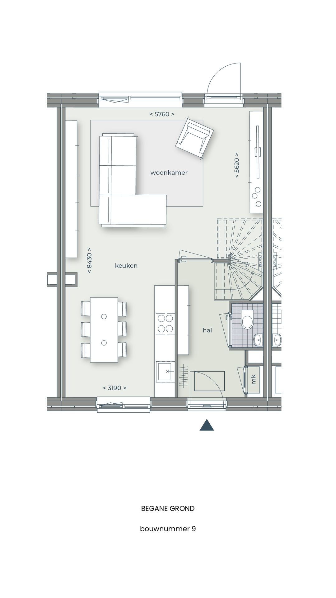 Foto 8 van Tussenwoning De Velden Deelplan D fase 1 (Bouwnr. 9)