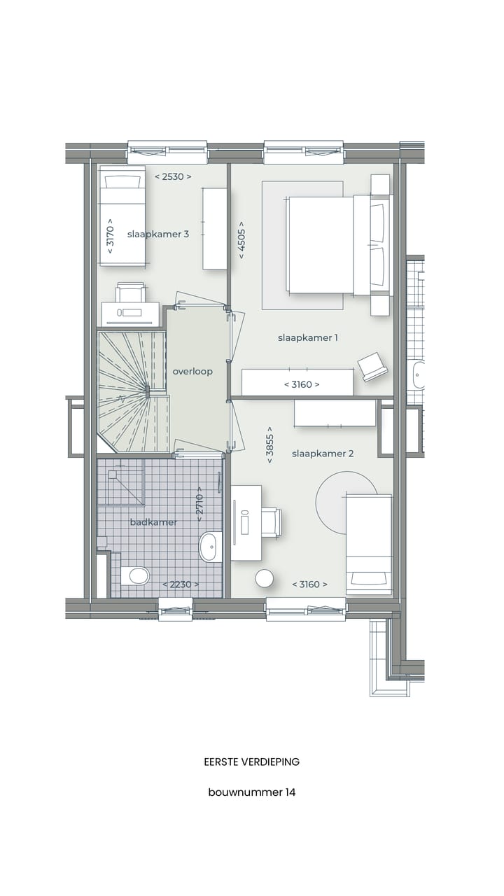 Foto 7 van Tussenwoning De Velden Deelplan D fase 1 (Bouwnr. 14)