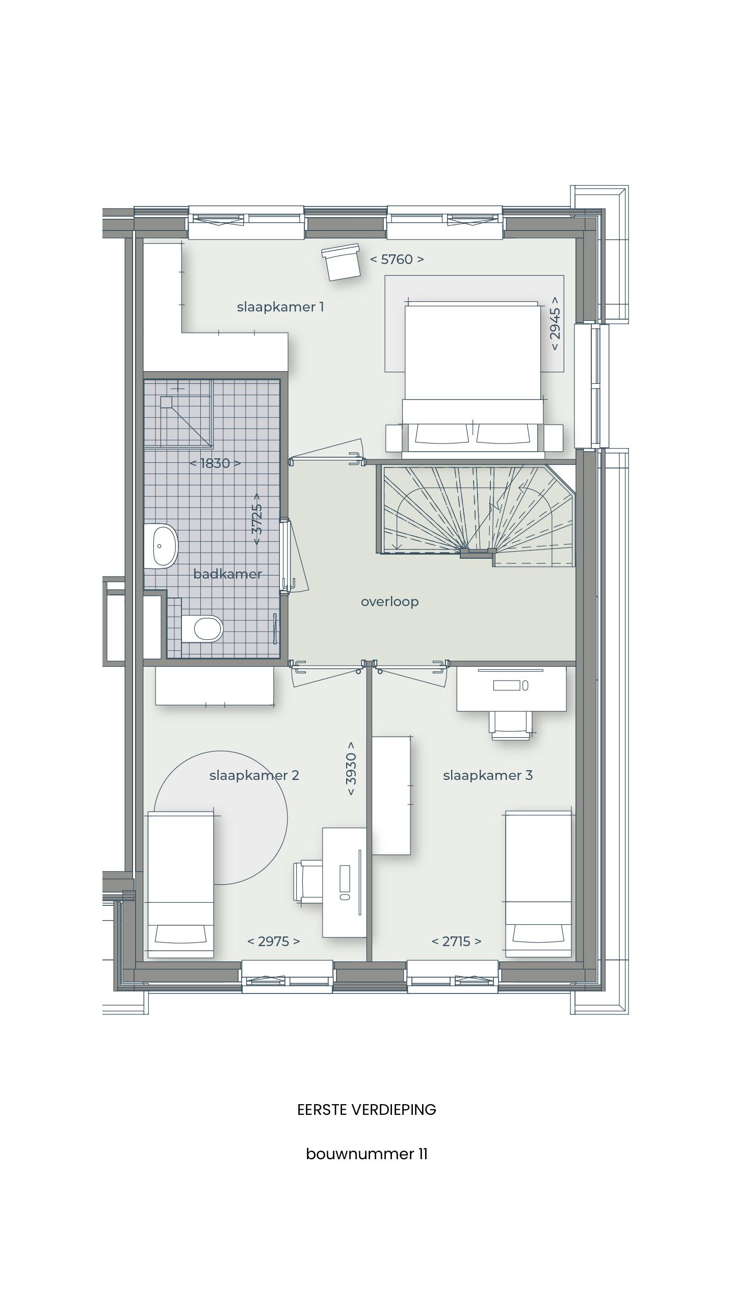 Foto 6 van Hoekwoning De Velden Deelplan D fase 1 (Bouwnr. 11)