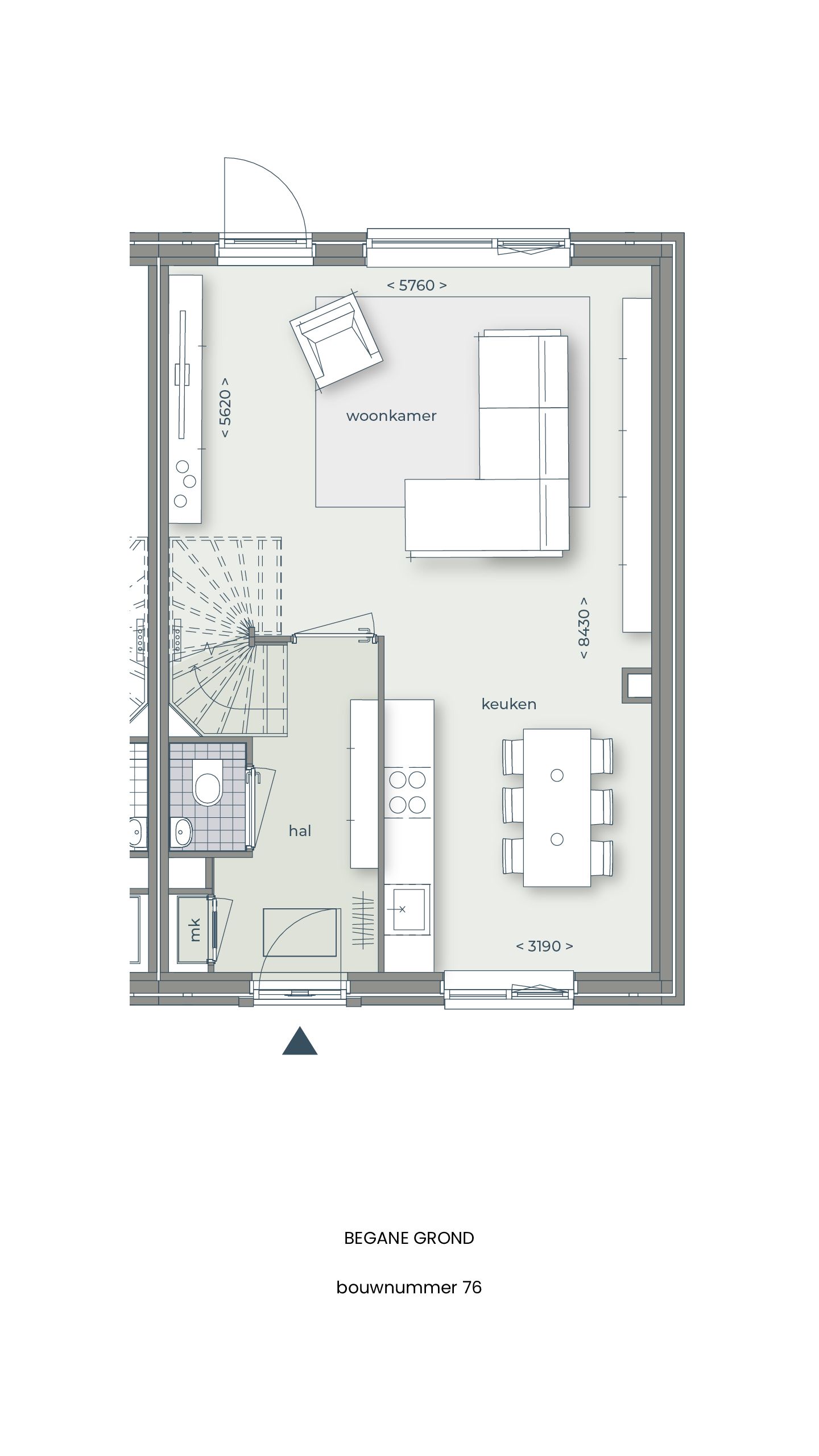 Foto 9 van Hoekwoning De Velden Deelplan D fase 1 (Bouwnr. 76)