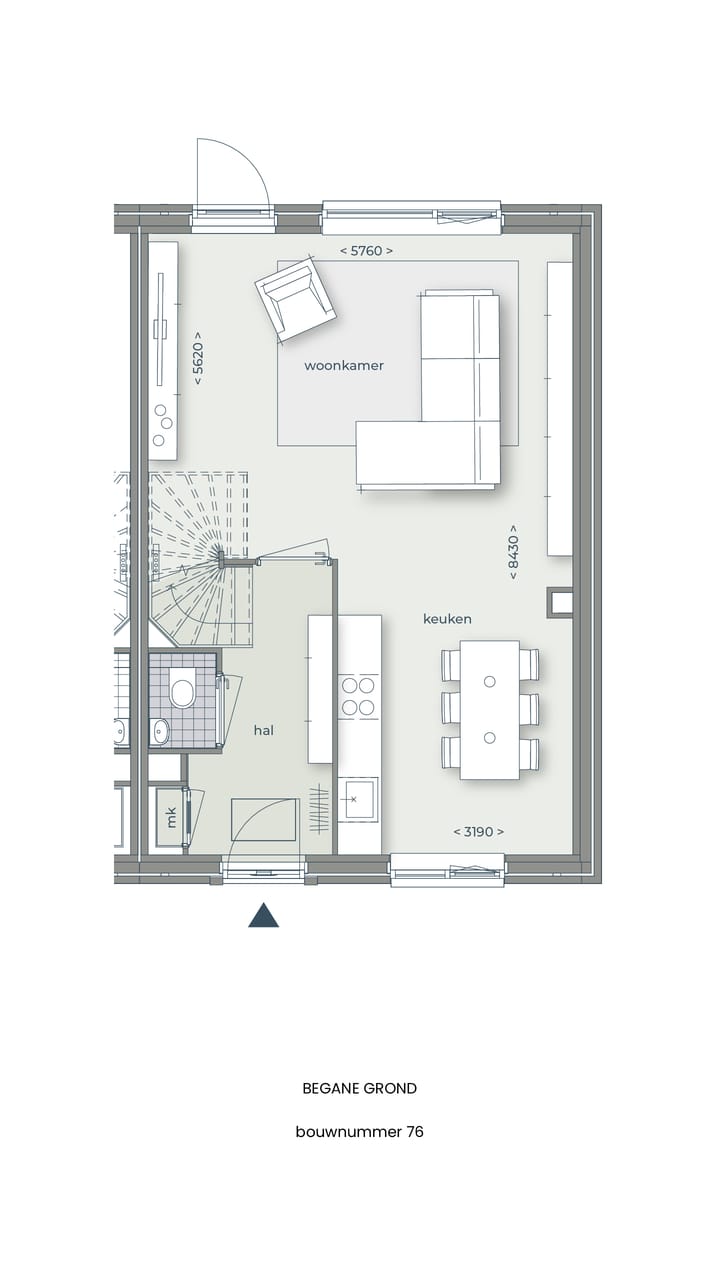 Foto 9 van Hoekwoning De Velden Deelplan D fase 1 (Bouwnr. 76)