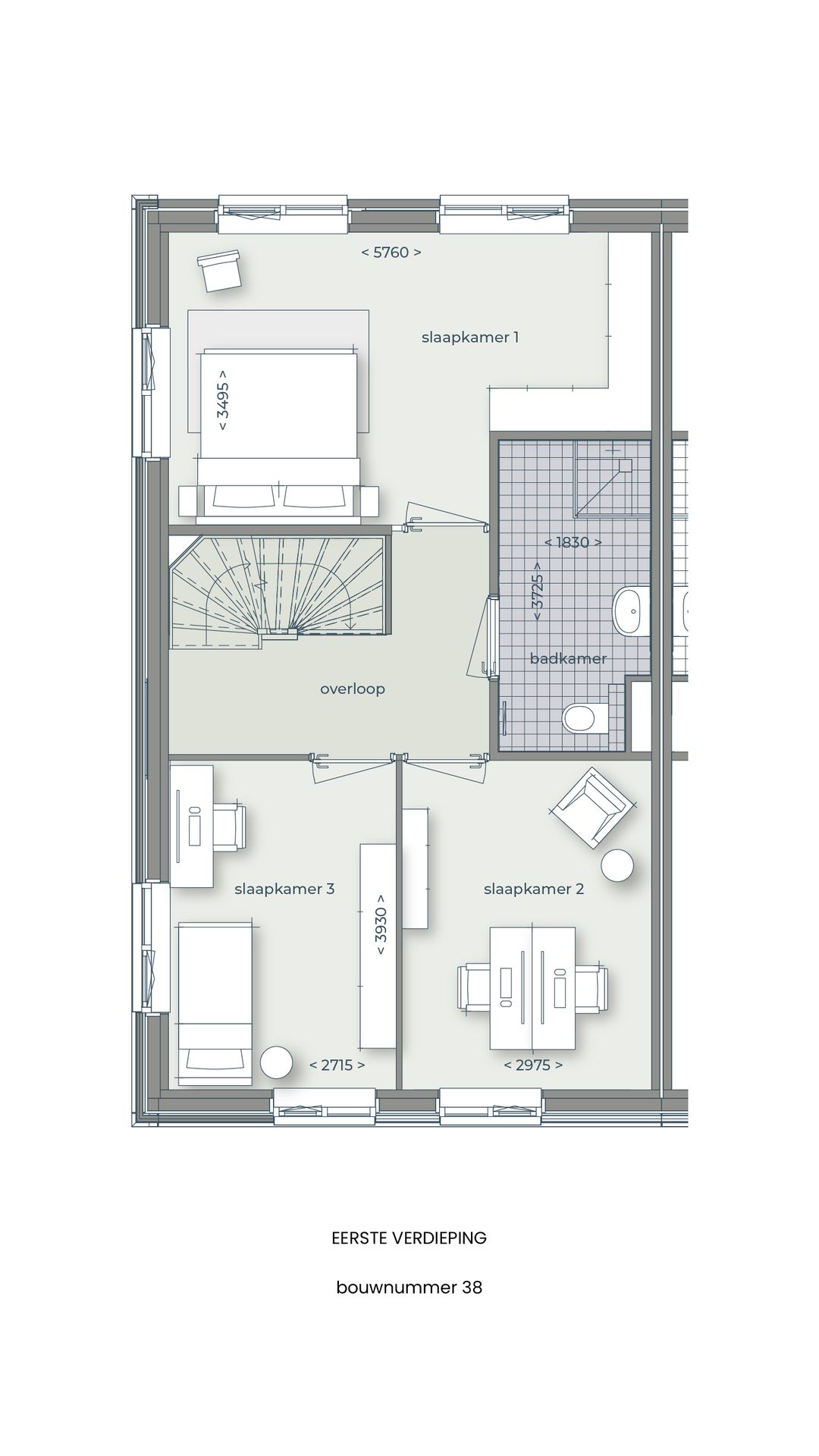 Foto 11 van Tweekapper De Velden Deelplan D fase 1 (Bouwnr. 38)