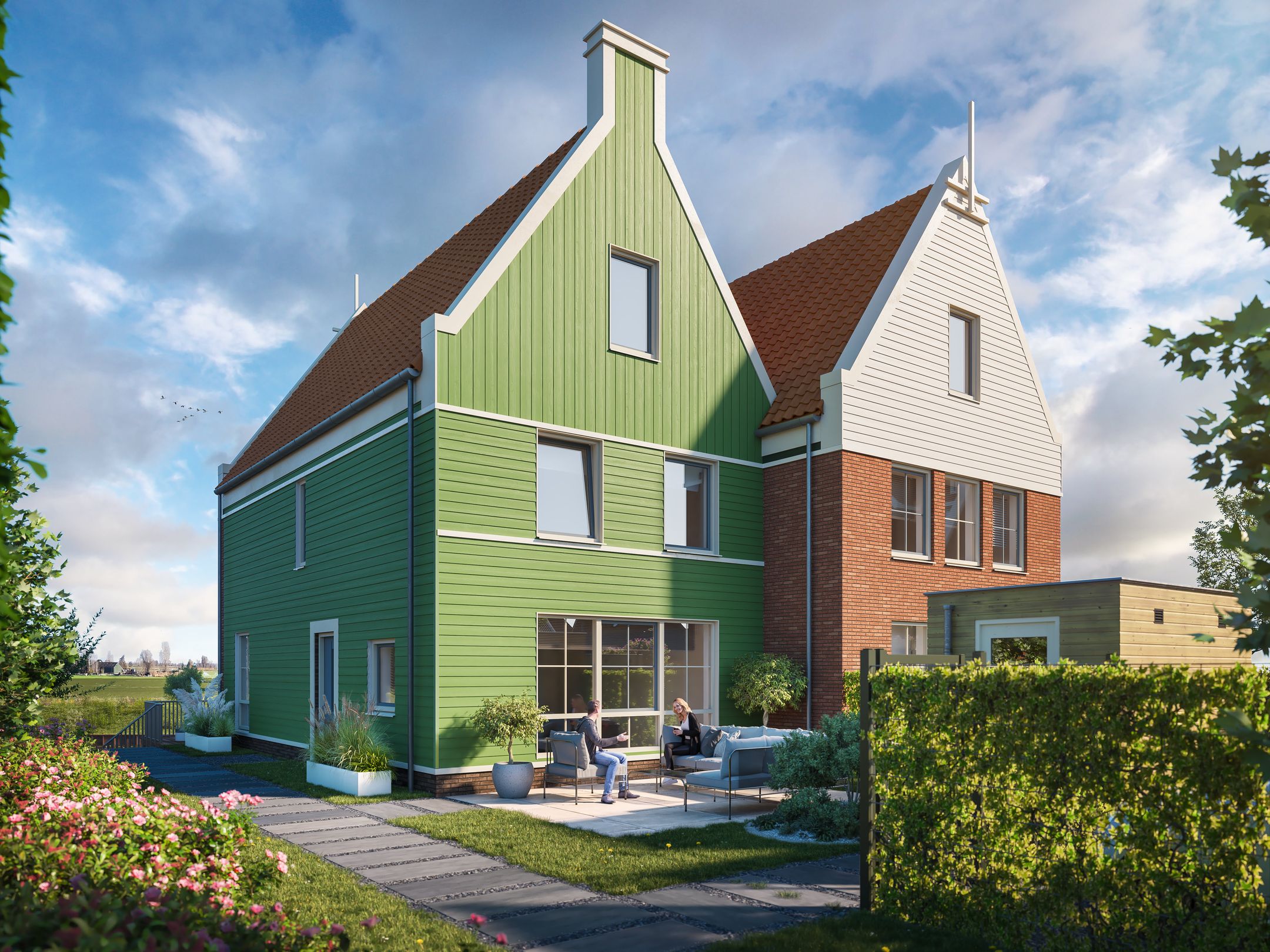 Foto 6 van Tweekapper De Velden Deelplan D fase 1 (Bouwnr. 53)